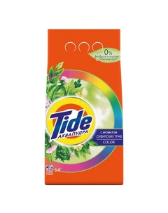 Стиральный порошок автомат для цветного белья Сибирские травы Tide