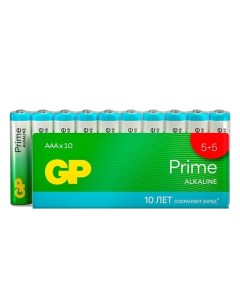 GP BATTERIES Батарейки ААА мизинчиковые алкалиновые Super Alkaline 10.0 Gp batteries