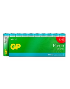 GP BATTERIES Батарейки АА пальчиковые алкалиновые Super Alkaline, набор 10 шт 10.0 Gp batteries