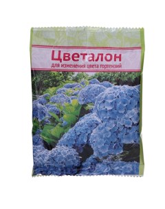 Удобрение минеральное Цветалон для изменения цвета гортензий, 100 г Ваше хозяйство