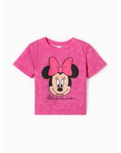 Футболка Minnie, Минни Маус, рост 122-128, розовый Kaftan