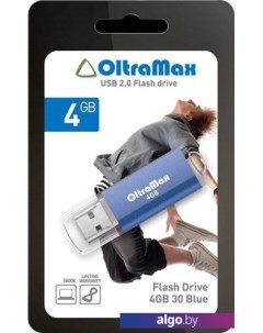 USB Flash 30 4GB (синий) Oltramax