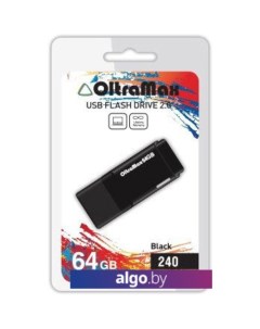 USB Flash 240 64GB (черный) [OM-64GB-240-Black] Oltramax