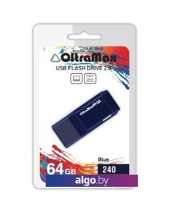 USB Flash 240 64GB (синий) [OM-64GB-240-Blue] Oltramax