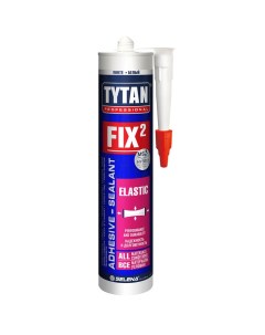 Клей-герметик Fix2 Elastic 290мл Tytan professional