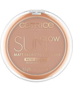 Бронзирующая пудра Sun Glow Matt Catrice