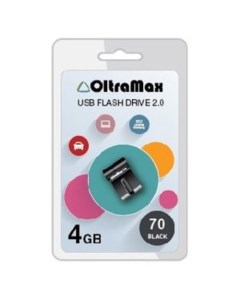 USB Flash 70 4GB (черный) Oltramax