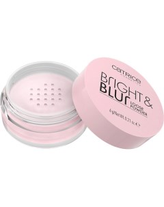 Пудра рассыпчатая осветляющая Bright & Blur Loose Powder Catrice