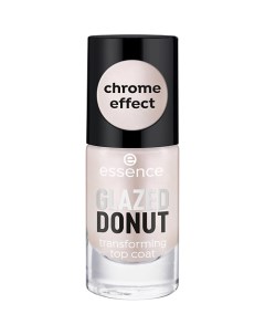 Топовое покрытие для ногтей Glazed Donut Transforming Top Coat Essence