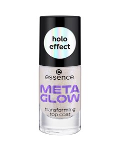 Топовое покрытие для ногтей Meta Glow Transforming Top Coat Essence