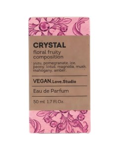 Парфюмерная вода женская Crystal 50.0 Vegan.love.studio