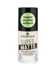 Топовое покрытие для ногтей Super Matte Transforming Top Coat Essence