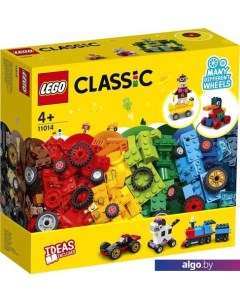 Конструктор Classic 11014 Кубики и колеса Lego