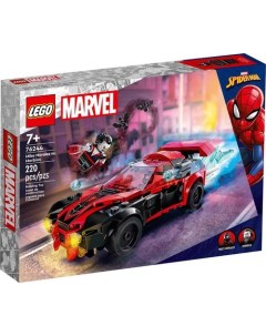 Конструктор Marvel Super Heroes 76244 Майлс Моралес против Морбиуса Lego