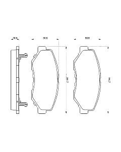 Тормозные колодки Bosch