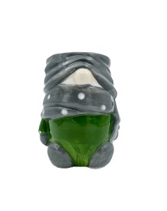 Кружка Gnome in green 6х11.5см доломит MUCT-106 Калядны час