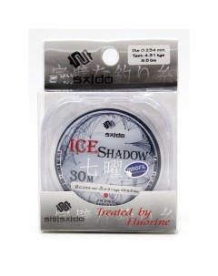 Леска Ice Shadow L-30м d-0,234мм test-4,31кг прозрач Shii saido