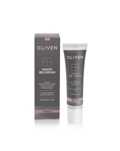 Тональный BB крем для лица SPF 15, Medium Cliven