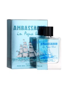 Туалетная вода мужская "Ambassador in Aqua Blue", 100 мл Genty