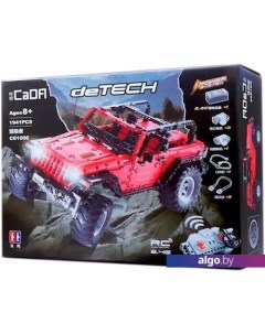 Конструктор Detech радиоуправляемый Adventure Off-Road Wrangler Jeep C61006W Cada