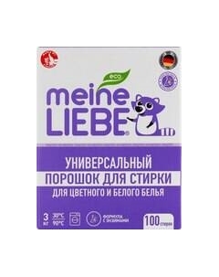 Стиральный порошок Универсальный концентрат Meine liebe