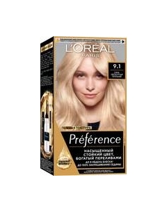 Гель-краска для волос Preference 9.1 Викинг L'oreal paris