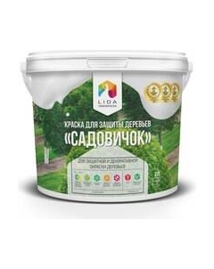 Краска Для защиты деревьев. Садовичок Lida