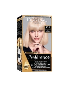 Гель-краска для волос Preference Feria 102/10.2 Сверкающие переливы L'oreal paris