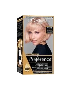 Гель-краска для волос Preference 9.23 L'oreal paris