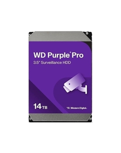 Жесткий диск Purple Pro Surveillance 14TB 142PURP Wd