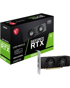 Видеокарта GeForce RTX 3050 LP 6G OC Msi