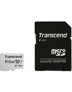 Карта памяти TS512GUSD300S-A Transcend