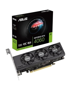 Видеокарта GeForce RTX 4060 LP BRK OC Edition 8GB GDDR6 RTX4060-O8G-LP-BRK Asus