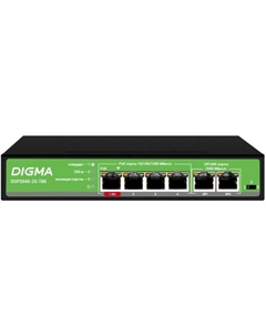 Коммутатор DSP204G-2G-T80 Digma