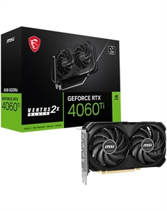 Видеокарта GeForce RTX 4060 Ti Ventus 2X BLACK E1 8G OC Msi