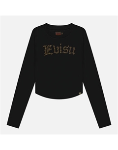 Женский лонгслив Studs Embellished Logo Regular Evisu