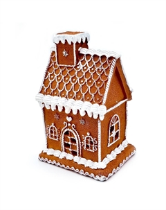 Сувенир новогодний LED Gingerbread House WX22299 Калядны час