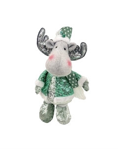 Фигура новогодняя 53см Winter Deer (green) GM892136-C Калядны час