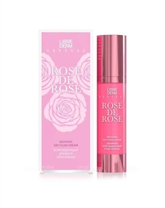 Крем - флюид дневной возрождающий Rose de Rose Reviving Day Fluid Cream Librederm