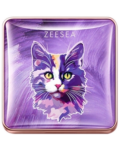 Тени для век Tipsy Kitty Eyeshadow Quad Zeesea