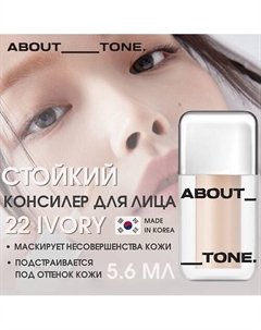 Стойкий консилер Skin Layer Cover Fit Concealer About tone