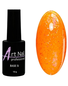 Камуфлирующая кремниевая база Neon shiny Art nail professional