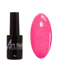 Камуфлирующая кремниевая база Neon shiny Art nail professional