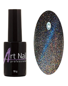 Гель-лак "CAT EYE+DISCO" Art nail professional