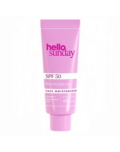 Крем для лица увлажняющий cолнцезащитный SPF 50 The Everyday One Face Moisturiser Hello sunday