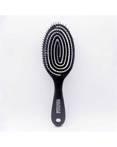 Расческа гибкая профессиональная для волос с двойными зубьями, Flexible hairbrush Bouticle