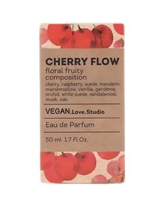 Парфюмерная вода женская Cherry Flow 50.0 Vegan.love.studio