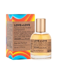 Парфюмерная вода женская Love&Love 50.0 Vegan.love.studio