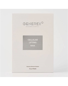 Биоцеллюлозная лифтинг маска Cellular Lifting Mask 27.0 Generex