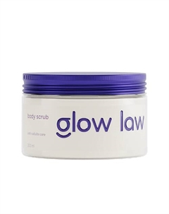 Солевой скраб для тела с ароматом личи Glow law